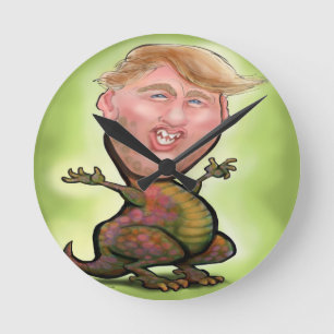 Horloge Ronde Trump Zilla