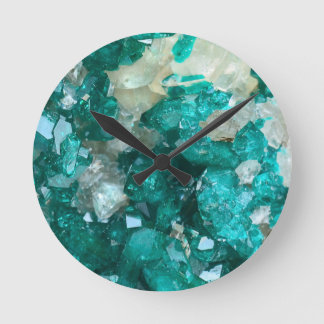 Horloge Ronde Turquoise Rock Candy Quartz