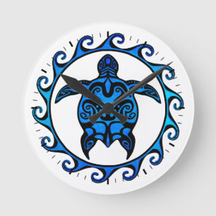 Horloge Ronde Turtle Sun