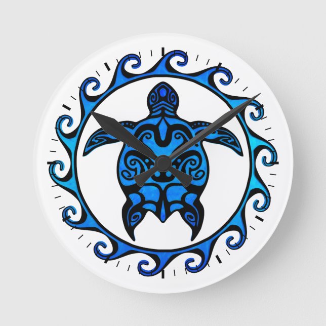 Horloge Ronde Turtle Sun (Recto)