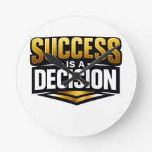 Typographie Success Gold sur fond noir