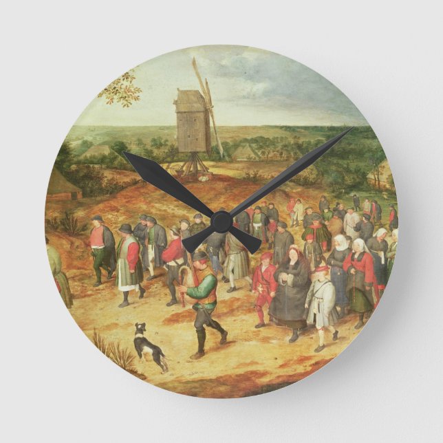 Horloge Ronde Un mariage rural (Recto)