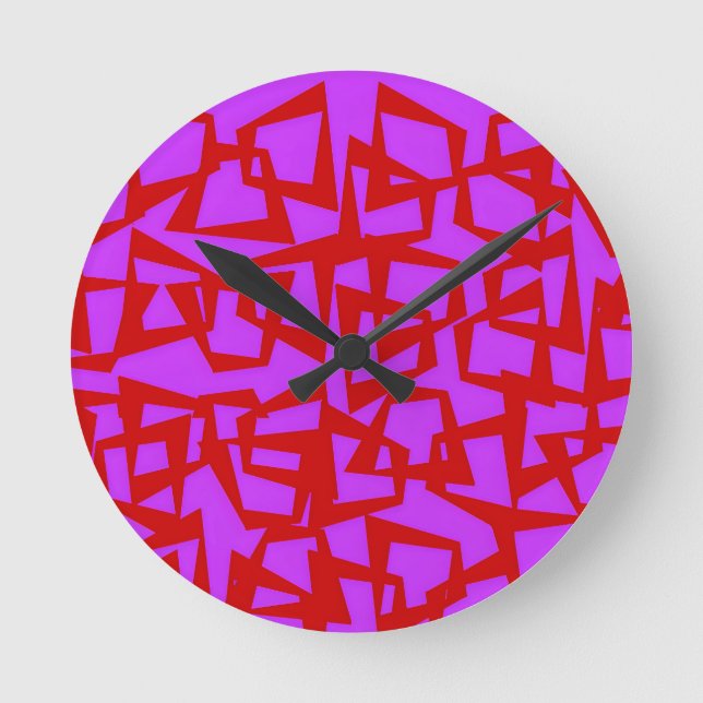 Horloge Ronde Un mur de modernisme d'un quart de siècle (Recto)