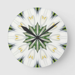 Horloge Ronde Un petit morceau de paradis