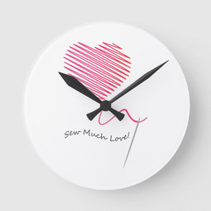 Horloge Ronde Un peu d'amour