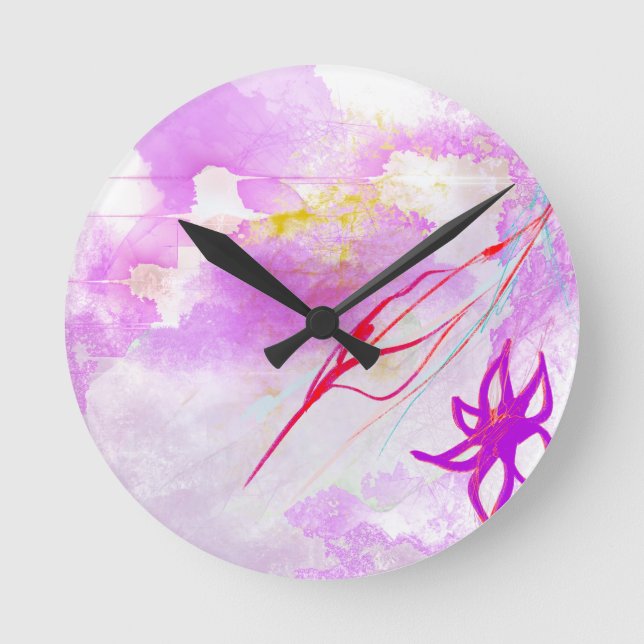 Horloge Ronde Une abstraction vivante (Recto)