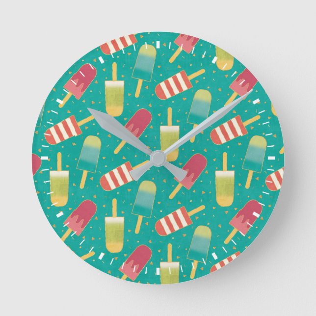 Horloge Ronde Une certaine étape d'amusement au soleil (Recto)