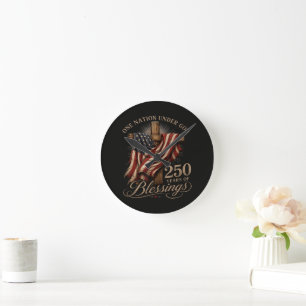 Horloge Ronde Une nation sous Dieu 250 ans