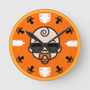 Horloge Ronde Unisex Genre neutre Nouveau Poignet Parent
