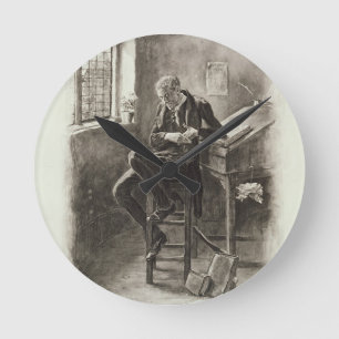 Horloge Ronde Uriah Heep, de 'Charles Dickens : Un bavardage