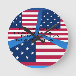 HORLOGE RONDE USA HAKUNA MATATA