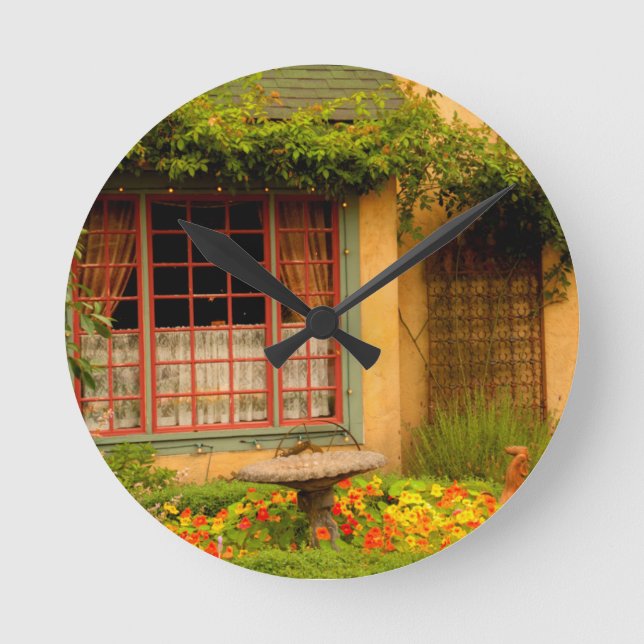 Horloge Ronde USA, Washington, Woodinville, The Herbfarm (Recto)