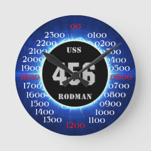 Horloge Ronde USS Rodman