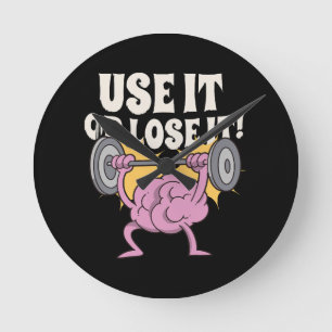 Horloge Ronde Utilisez et entraînez votre cerveau