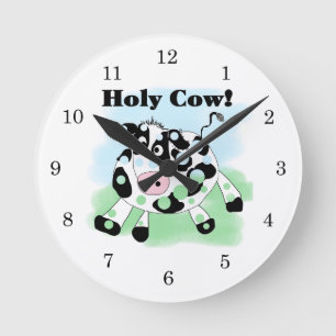 Horloge Ronde Vache