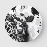Vache sacrée ! Country Western rustique noir et bl