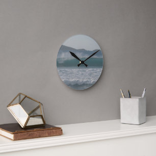 HORLOGE RONDE VAGUES