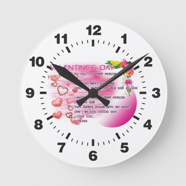 Horloge Ronde Valentine-Clock-FRA-1-12 (Recto)