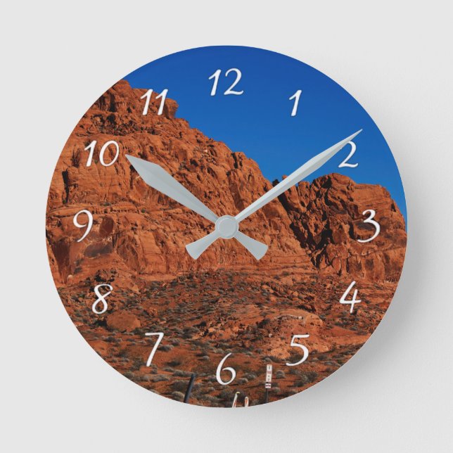 Horloge Ronde Vallée du feu  (Recto)