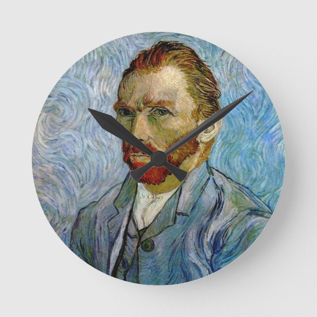 Horloge Ronde Van Gogh Self Portrait (Recto)