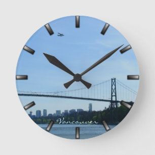 Horloge Ronde Vancouver Clock