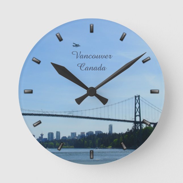 Horloge Ronde Vancouver Clock (Recto)