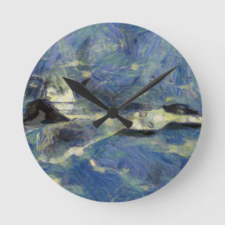 Horloge Ronde vangogh_F22