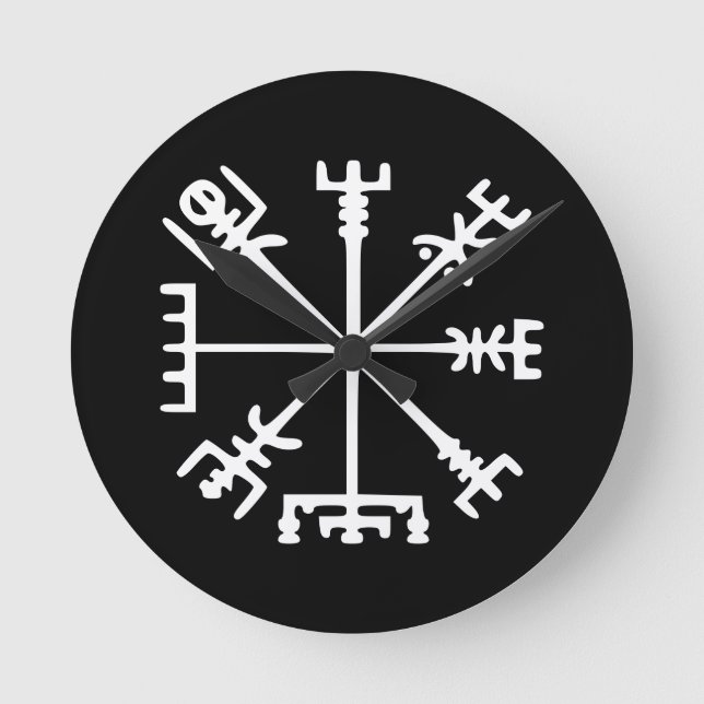 Horloge Ronde Vegvísir (Viking Compass) (Recto)