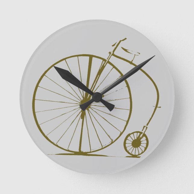 Horloge Ronde Vélo antique (Recto)
