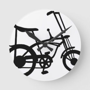 HORLOGE RONDE VÉLO CLASSIQUE 60'S BICYLE SCHWINN STINGRAY