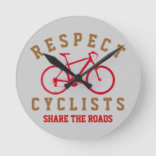 Horloge Ronde vélo - vélo + vélo