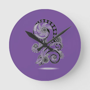 Horloge Ronde Velours