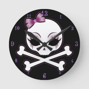 Horloge Ronde VelusaSkullie