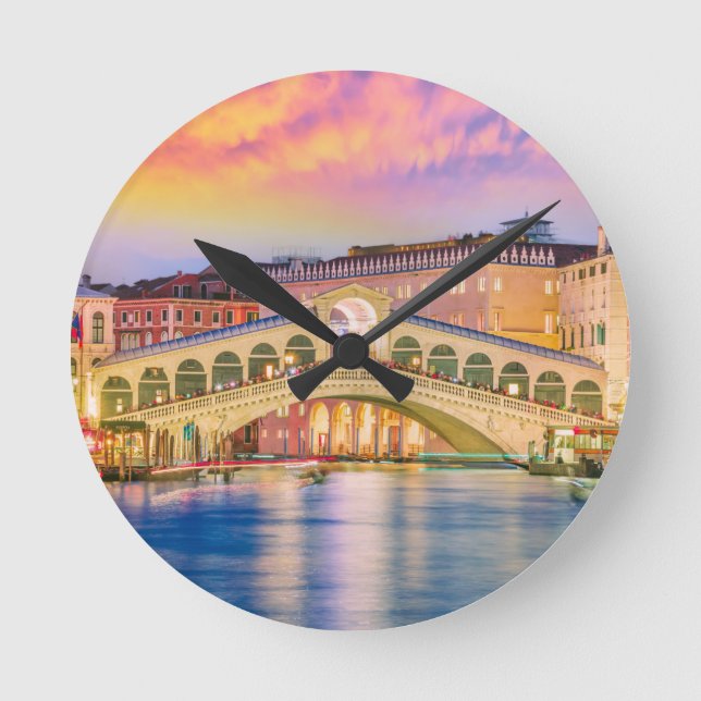 Horloge Ronde Venise Italie (Recto)