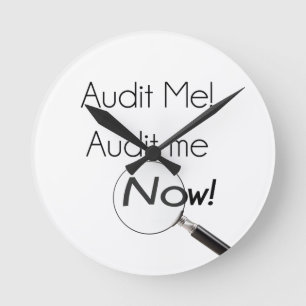 Horloge Ronde Vérifie-moi !