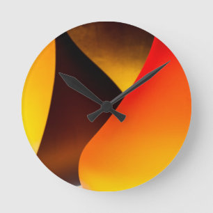 Horloge Ronde Verre brillant de Murano