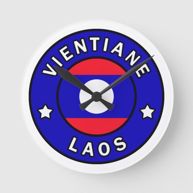 Horloge Ronde Vientiane Laos (Recto)
