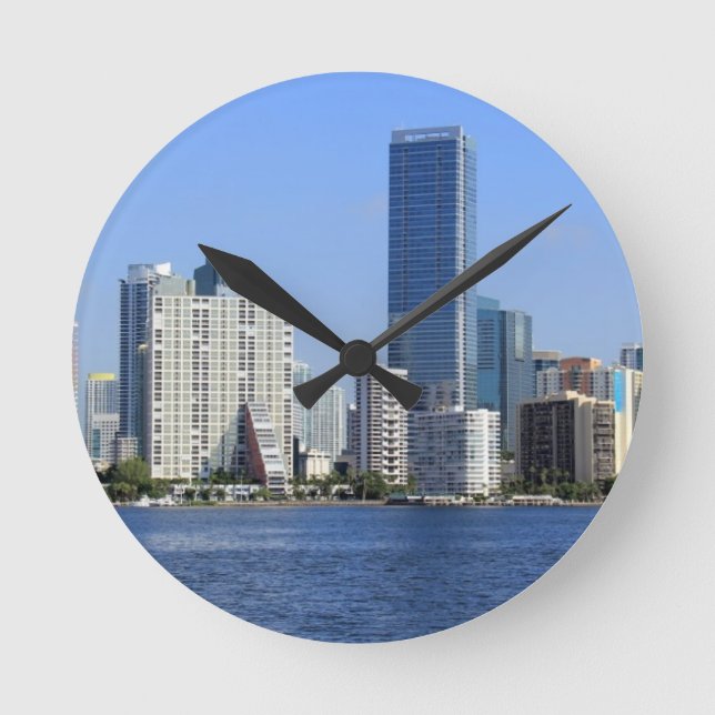 Horloge Ronde View of Miami Skyline (Recto)