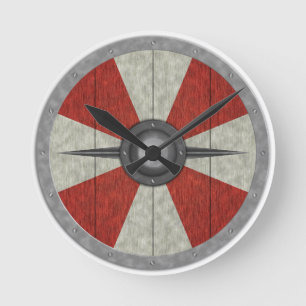 Horloge Ronde Viking Circle Shield