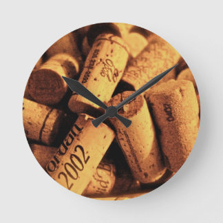 Horloge Ronde Vin