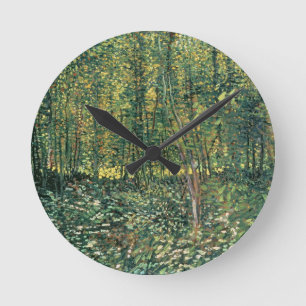 Horloge Ronde Vincent van Gogh   Trees and Undergrowth 1887