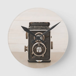 Horloge Ronde Vintage Rolleiflex