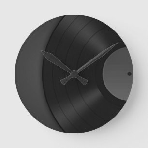 Horloge Ronde Vinyl Wall Clock