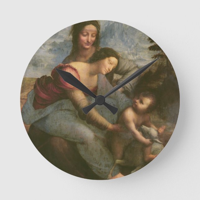 Horloge Ronde Virgin and Child with St. Anne, c.1510 (Recto)
