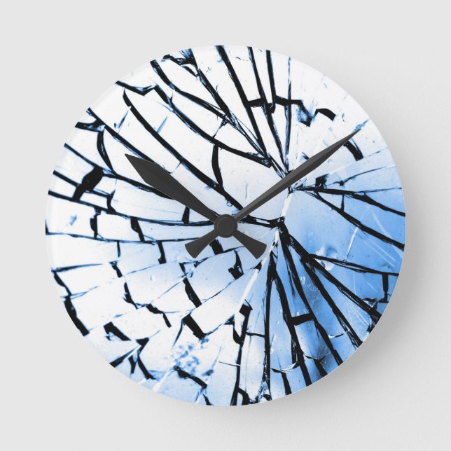 Horloge Ronde vitre cassée (Recto)