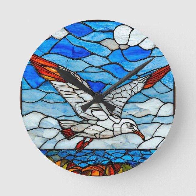 Horloge Ronde Vitre de mouette (Recto)