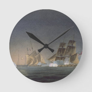 Horloge Ronde voie HMP Rinaldo employant quatre corsaires