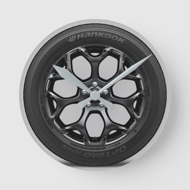 Horloge Ronde Voiture de course Roue Rim Gran Turismo Movie GT7 (Recto)