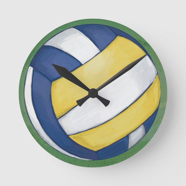 Horloge Ronde Volley-ball (Recto)