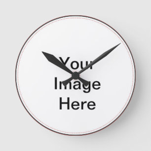 Horloge Ronde Votre image ici